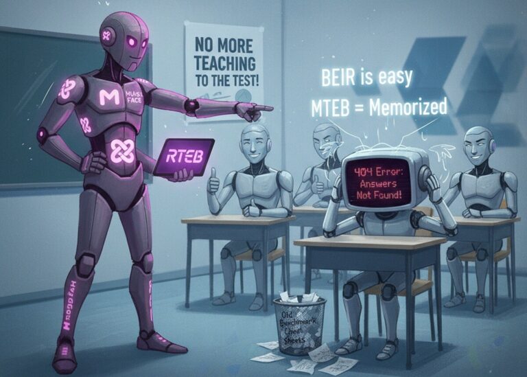 Featured image for hugging face predstavlyaet rteb novyj standart otsenki kachestva poiskovyh modelej