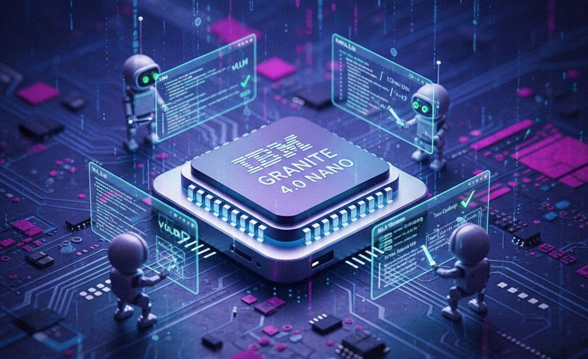 Featured image for ibm vypuskaet sverhkompaktnye yazykovye modeli granite 4 0 nano