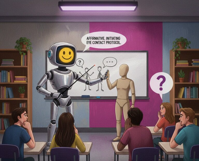 Featured image for kak ii pomogaet v obuchenii sotsialnym navykam lyudej s autizmom