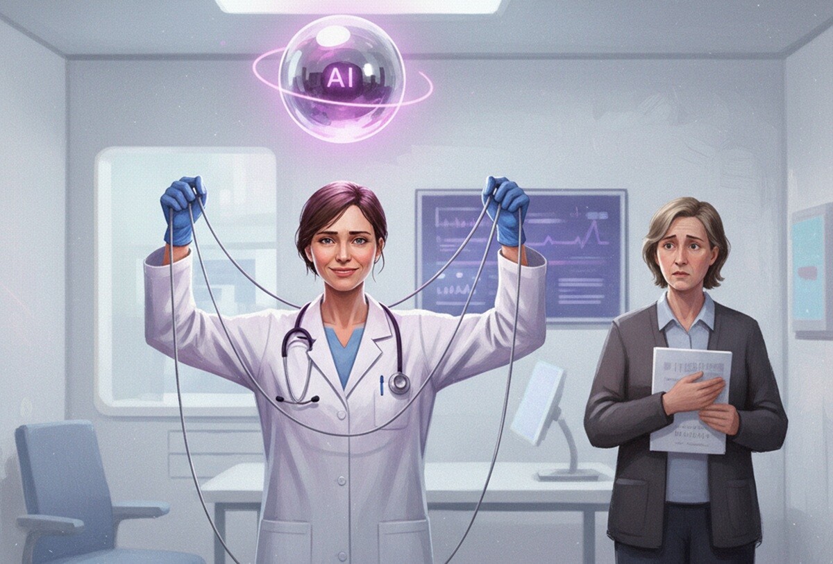 Featured image for kak iskusstvennyj intellekt beret na sebya meditsinskuyu byurokratiyu