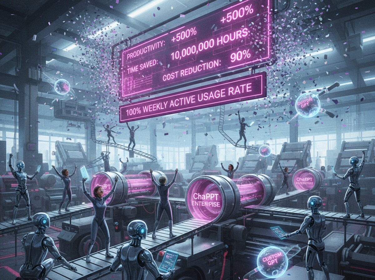 Featured image for kak yaponskaya poligraficheskaya kompaniya uvelichila proizvoditelnost v 10 raz s chatgpt