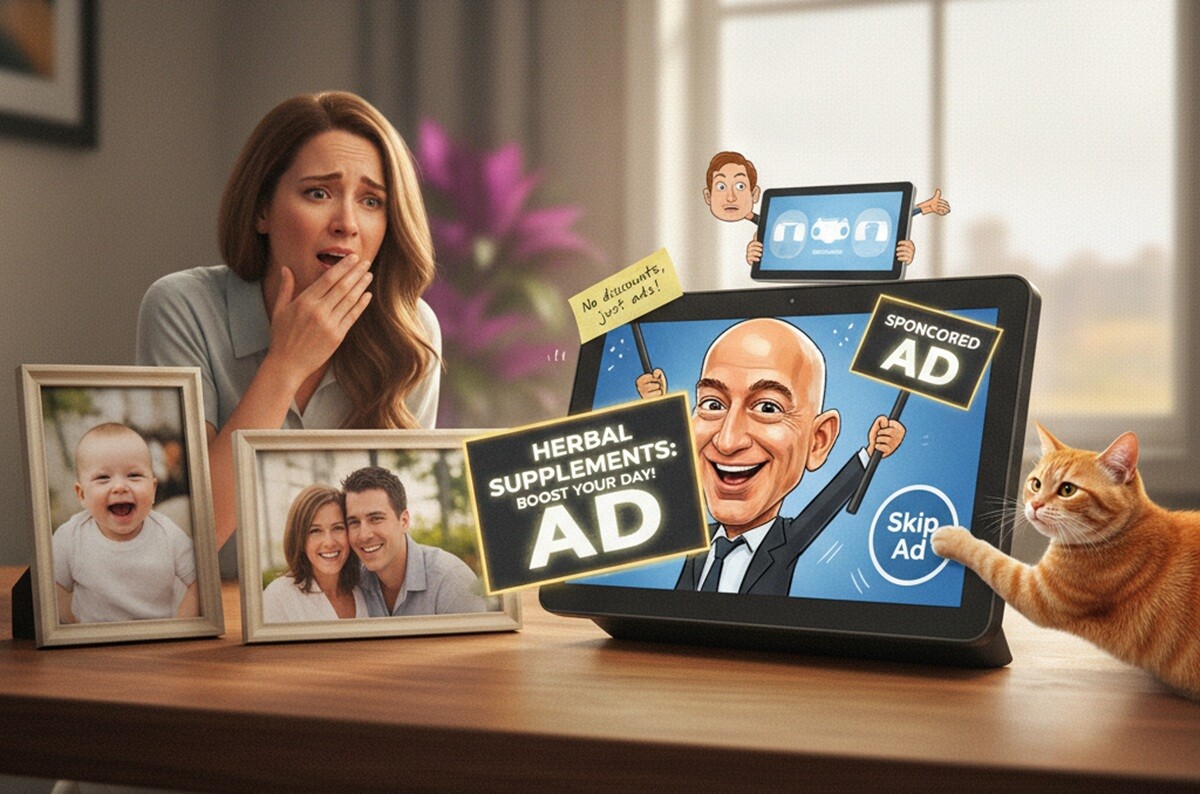 Featured image for navyazchivaya reklama amazon prevrashhaet echo show s ii assistentom alexa v reklamnyj shhit