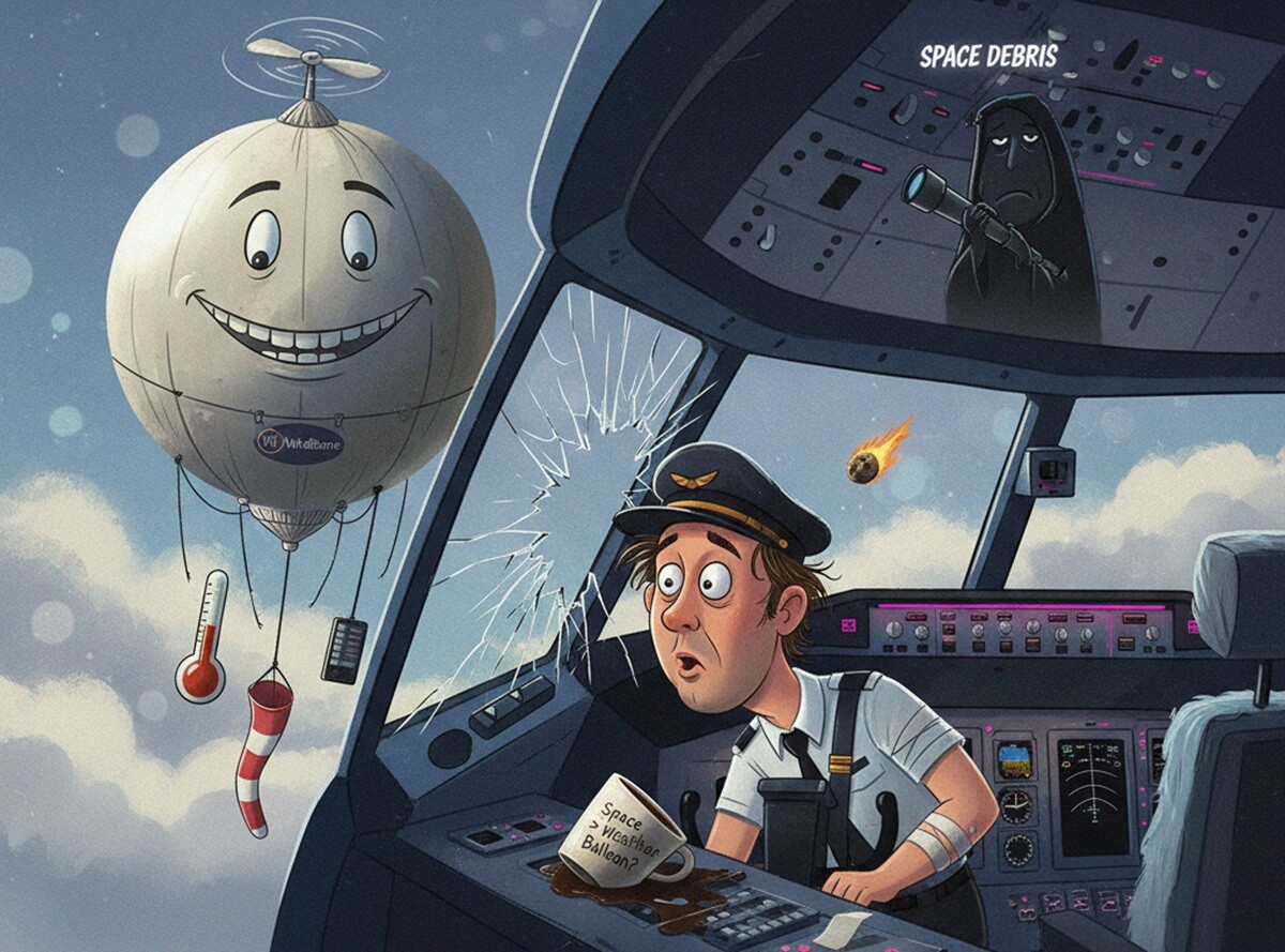 Featured image for nikakih nlo tainstvennyj obekt udarivshij samolet v polete okazalsya meteozondom