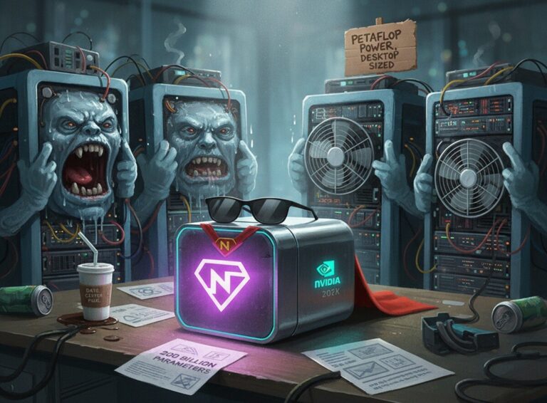 Featured image for nvidia nachinaet prodazhi nastolnogo ai superkompyutera spark za 4000 dollarov