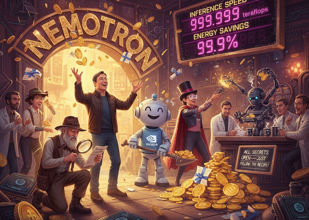 Featured image for nvidia nemotron otkryvaet ishodniki modelej i dannyh dlya uskoreniya razvitiya ii