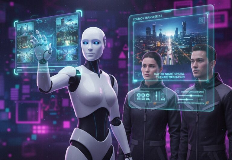 Featured image for nvidia predstavlyaet cosmos predict 2 5 i transfer 2 5 dlya modelirovaniya fizicheskogo mira