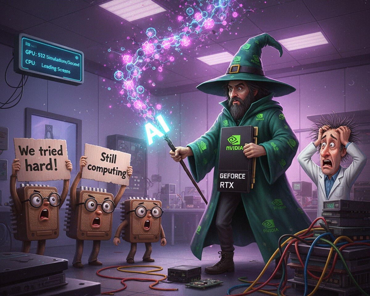 Featured image for nvidia predstavlyaet interfejs dlya podklyucheniya modelej pytorch k molekulyarnym simulyatsiyam