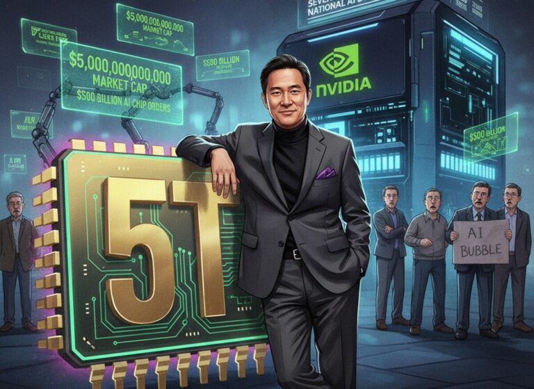 Featured image for nvidia preodolela otmetku v 5 trln kapitalizatsii na fone buma ii