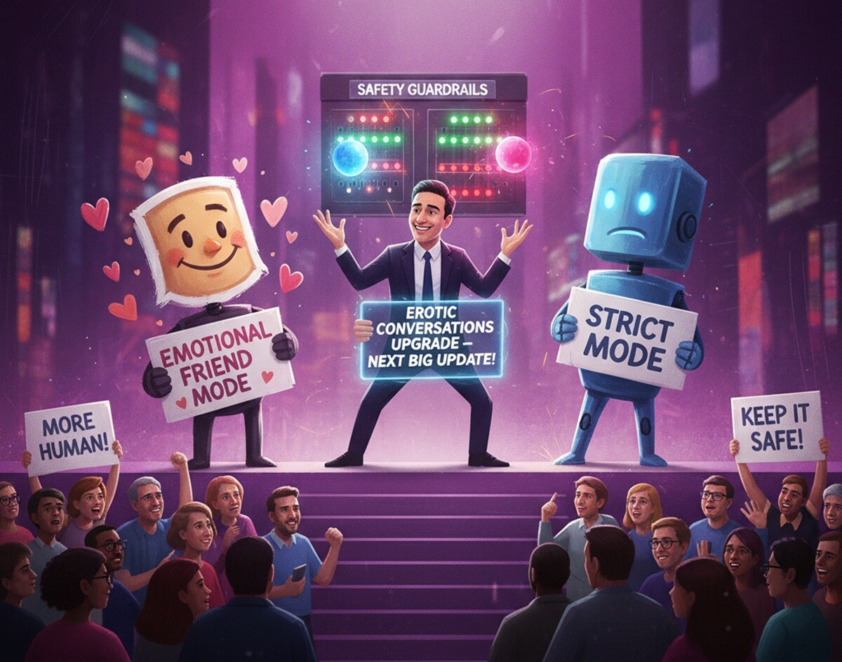 Featured image for openai vozvrashhaet chatgpt chelovechnost i razreshaet besedy kategorii 18