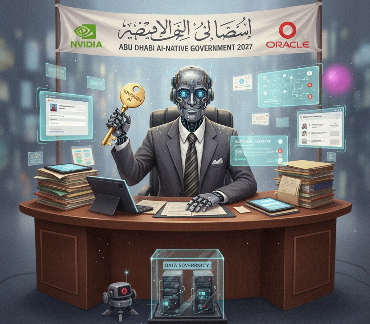 Featured image for oracle i nvidia sozdayut suverennuyu ii infrastrukturu dlya oae