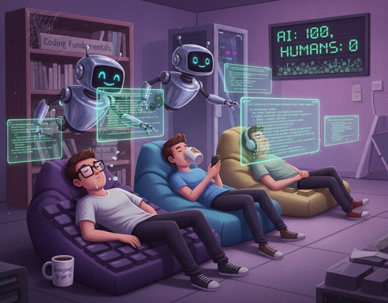 Featured image for pochemu ii instrumenty v programmirovanii ugrozhayut razvitiyu navykov razrabotchikov