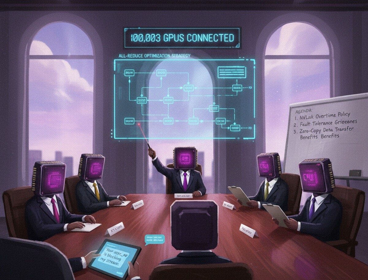 Featured image for pytorch vypustila torchcomms api dlya raspredelennyh vychislenij na sotni tysyach gpu