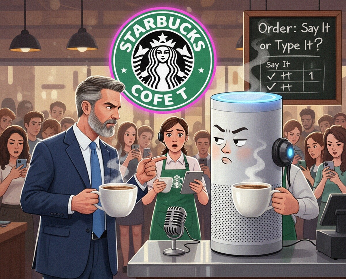 Featured image for starbucks testiruet golosovye zakazy cherez ii no poka bez robotov