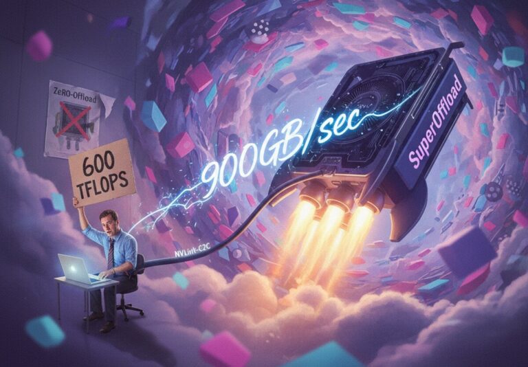 Featured image for superoffload uskoryaet obuchenie bolshih yazykovyh modelej na superchipah nvidia