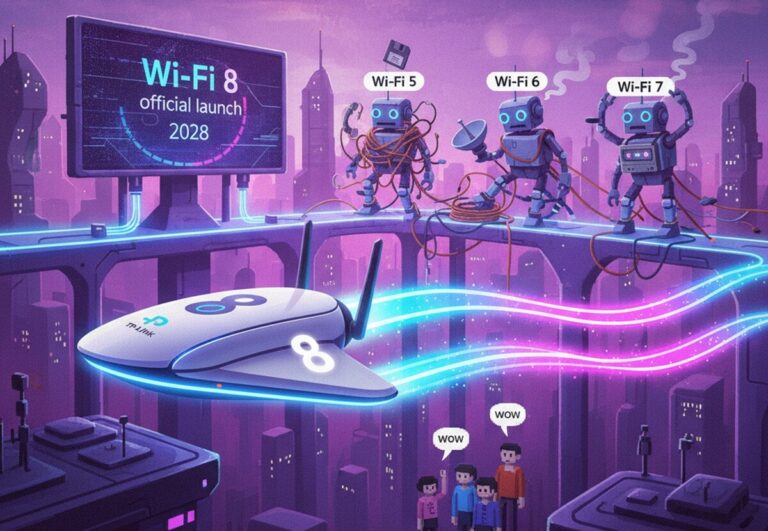 Featured image for tp link prodemonstrirovala pervuyu rabochuyu svyaz standarta wi fi 8