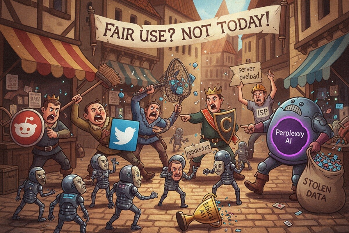 Featured image for veb industriya i smi vosstayut protiv ii skraperov iz za kotoryh teryayut trafik