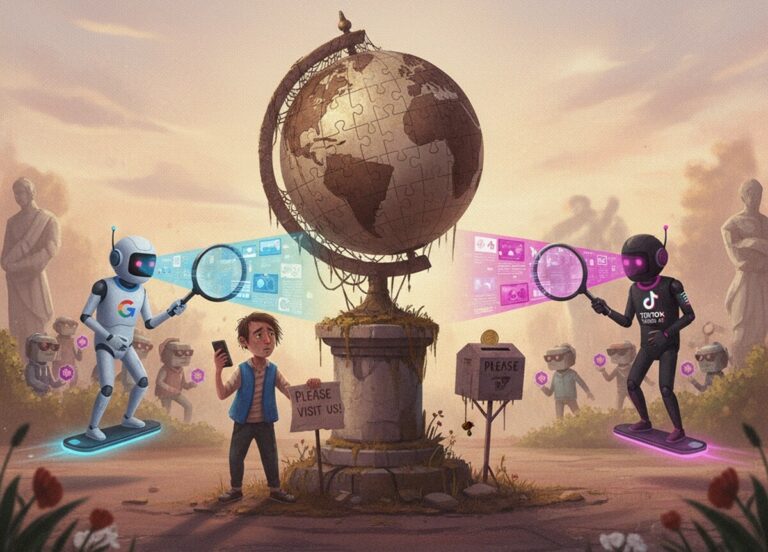 Featured image for vikipediya tozhe teryaet trafik iz za ii otvetov i sotssetej kak i smi