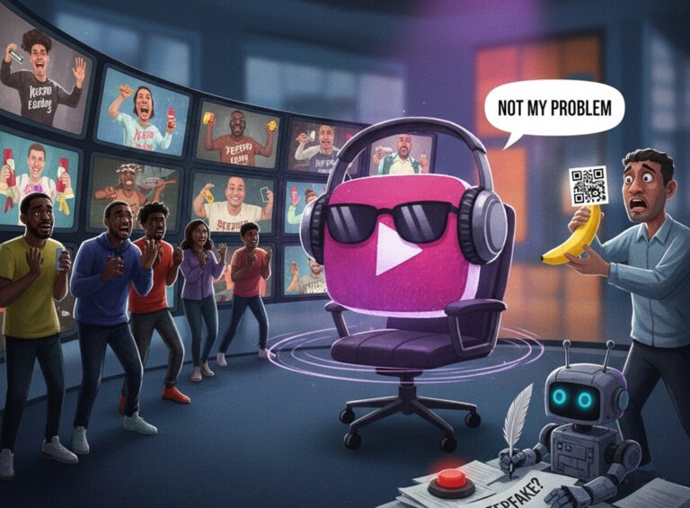 Featured image for youtube zapuskaet sistemu obnaruzheniya tsifrovyh dvojnikov dlya borby s ai poddelkami