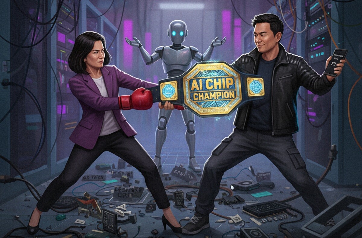 Featured image for amd brosaet vyzov nvidia v gonke protsessorov dlya iskusstvennogo intellekta