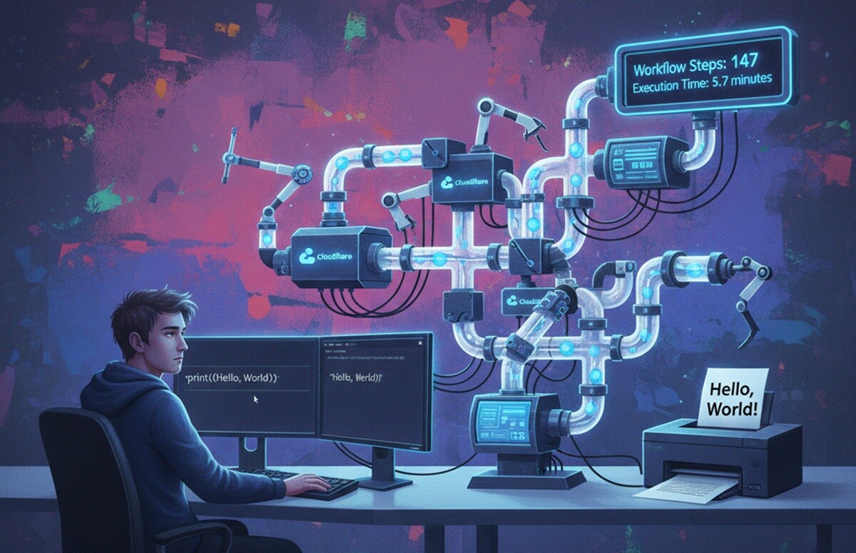 Featured image for cloudflare zapuskaet python workflows v beta versii dlya orkestratsii mnogozadachnyh prilozhenij