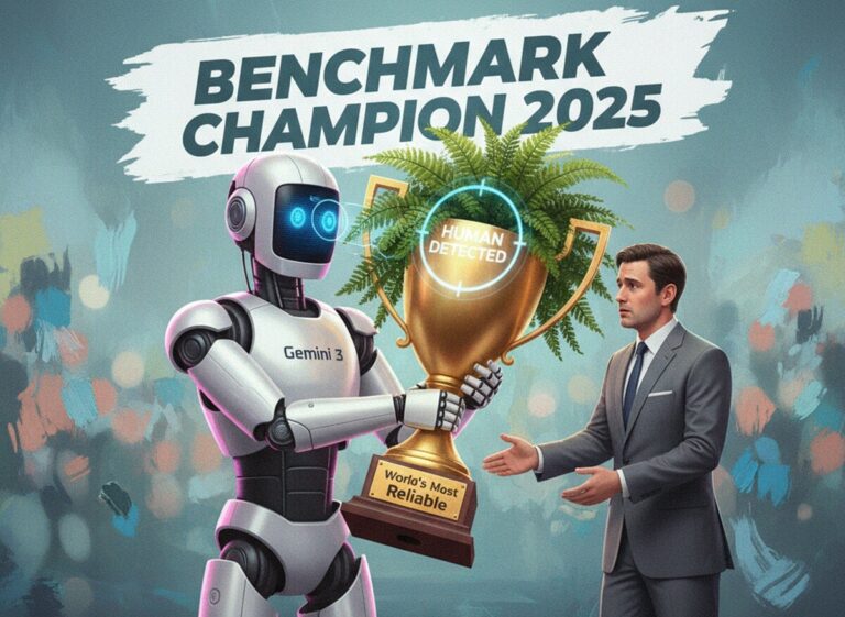 Featured image for gemini 3 pro lidiruet v novom teste na nadezhnost ii no ot gallyutsinatsij izbavitsya ne vyshlo