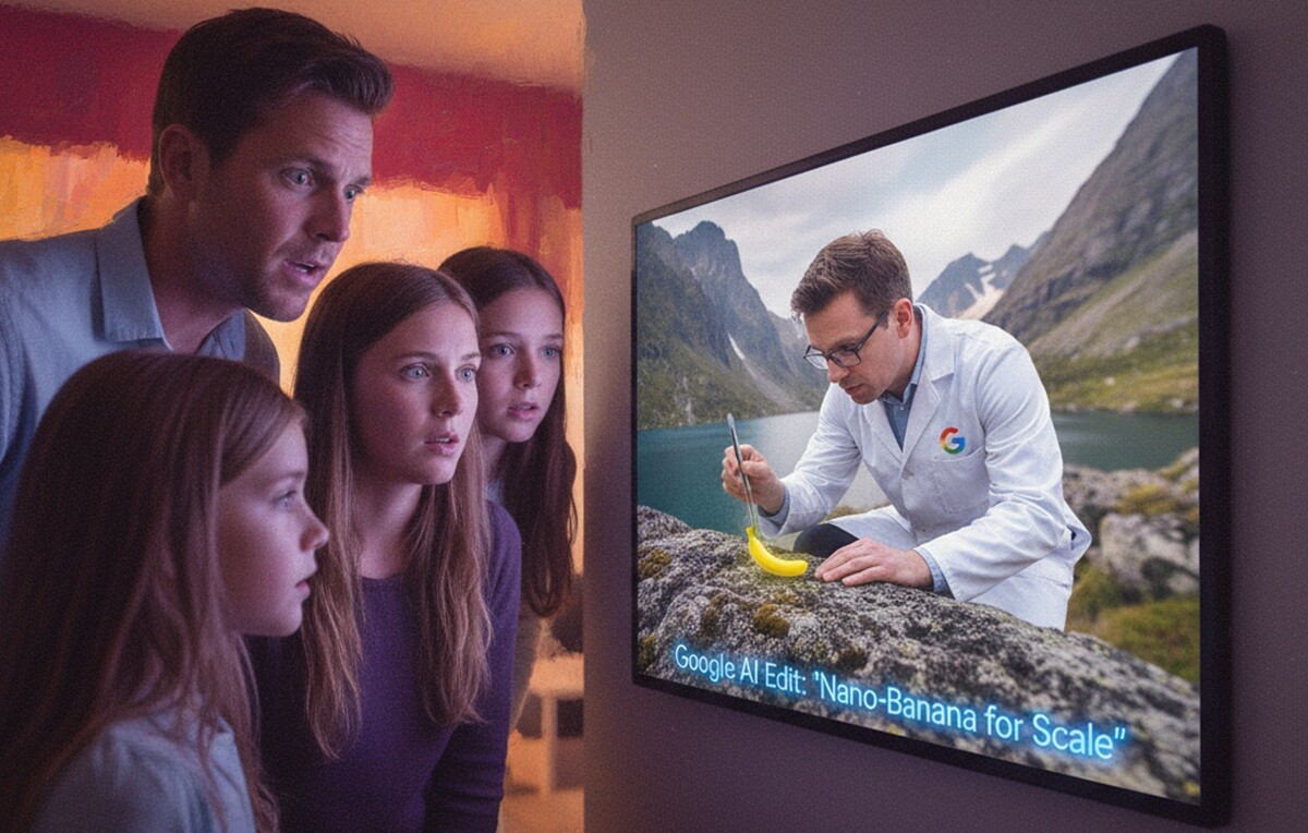 Featured image for google integriruet model nano banana dlya redaktirovaniya izobrazhenij v google photos