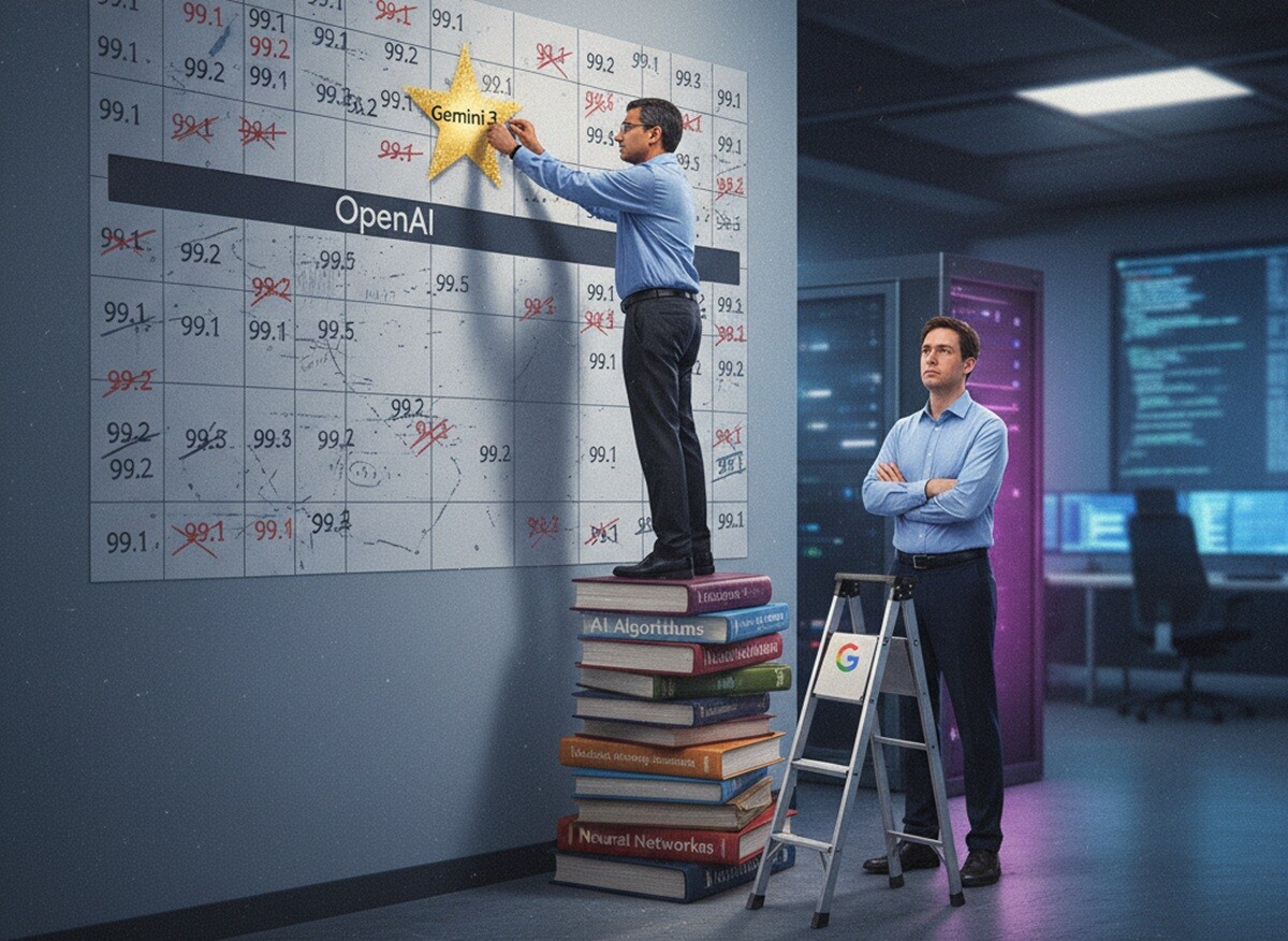 Featured image for google vypustila gemini 3 s rekordnymi pokazatelyami i novoj sredoj dlya razrabotki