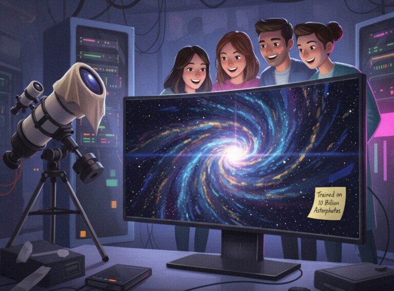 Featured image for iskusstvennyj intellekt sozdal pervuyu simulyatsiyu mlechnogo puti s sotnej milliardov zvezd