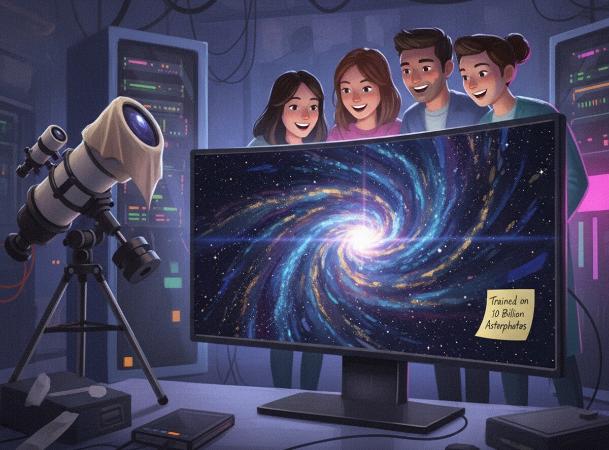 Featured image for iskusstvennyj intellekt sozdal pervuyu simulyatsiyu mlechnogo puti s sotnej milliardov zvezd