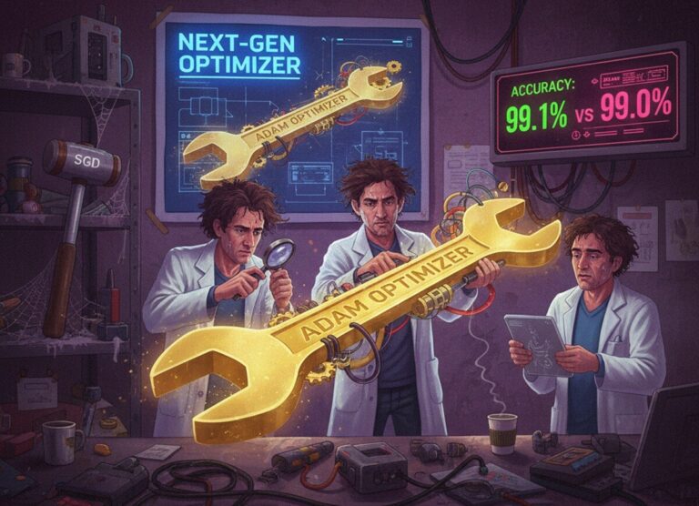 Featured image for kak na praktike ispolzuetsya algoritm optimizatsii adam dlya obucheniya nejrosetej