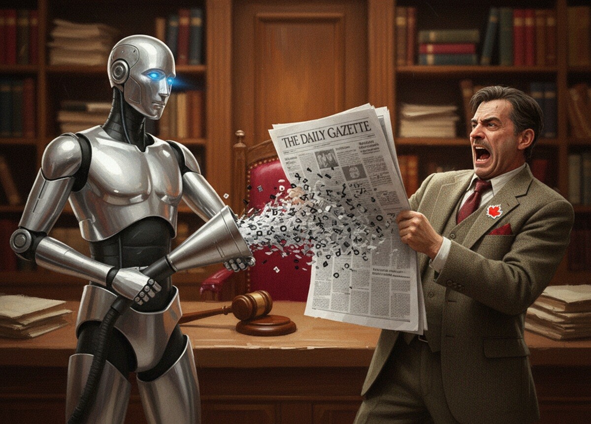 Featured image for kanadskie smi sudyatsya s openai za ispolzovanie ih materialov dlya obucheniya llm