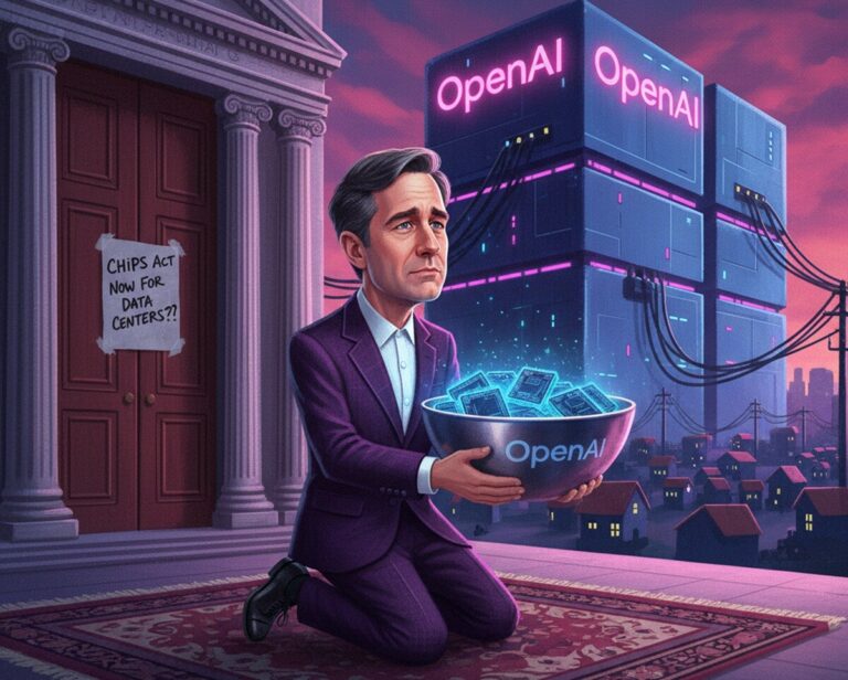 Featured image for openai lobbiruet nalogovye lgoty dlya tsentrov obrabotki dannyh v ssha