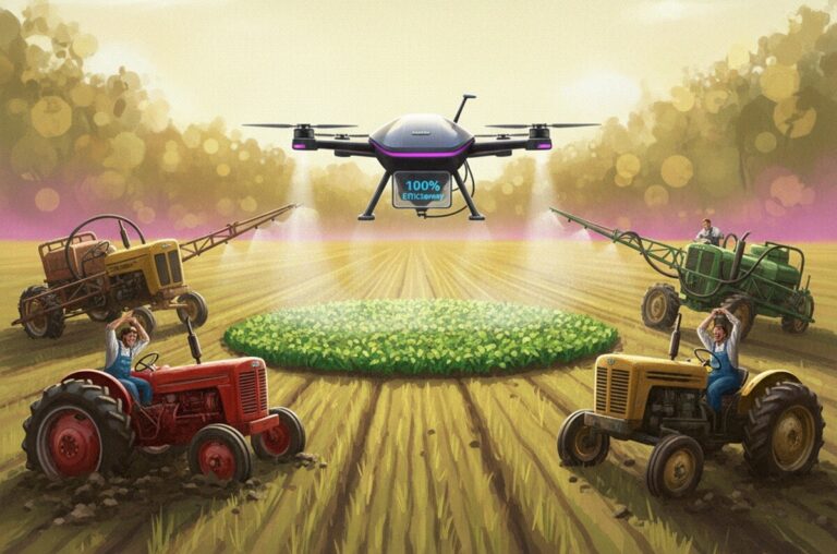 Featured image for sem klyuchevyh preimushhestv selskohozyajstvennyh dronov v 2026 godu