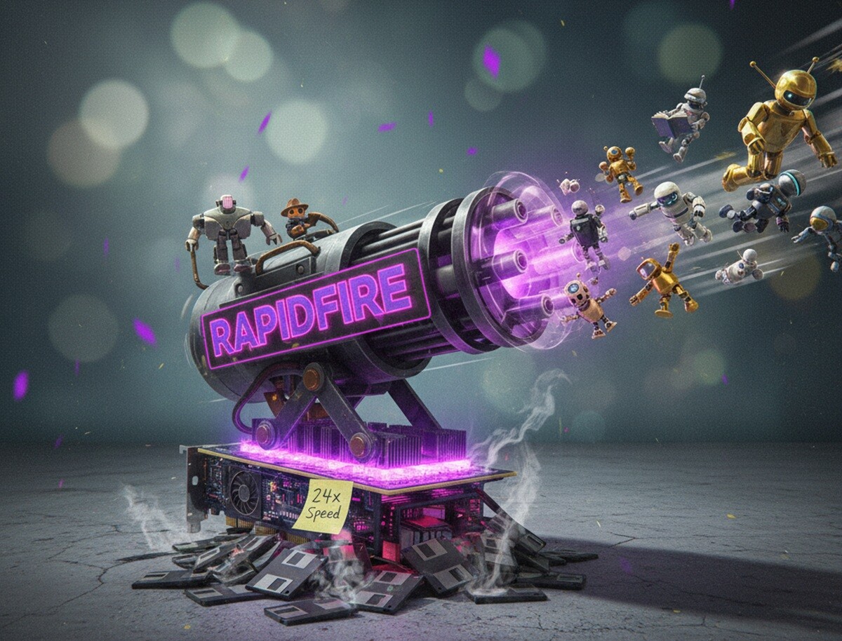 Featured image for teper na hugging face dostupen rapidfire ai kotoryj uskoryaet tonkuyu nastrojku llm v 20 raz