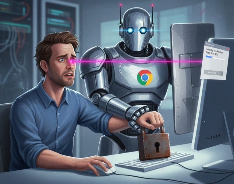 Featured image for google vnedryaet mnogourovnevuyu zashhitu dlya agentskih funktsij chrome