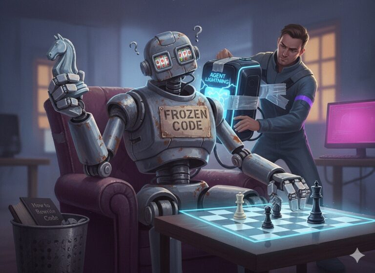 Featured image for microsoft vypustila frejmvork agent lightning dlya obucheniya ii agentov bez perepisyvaniya koda