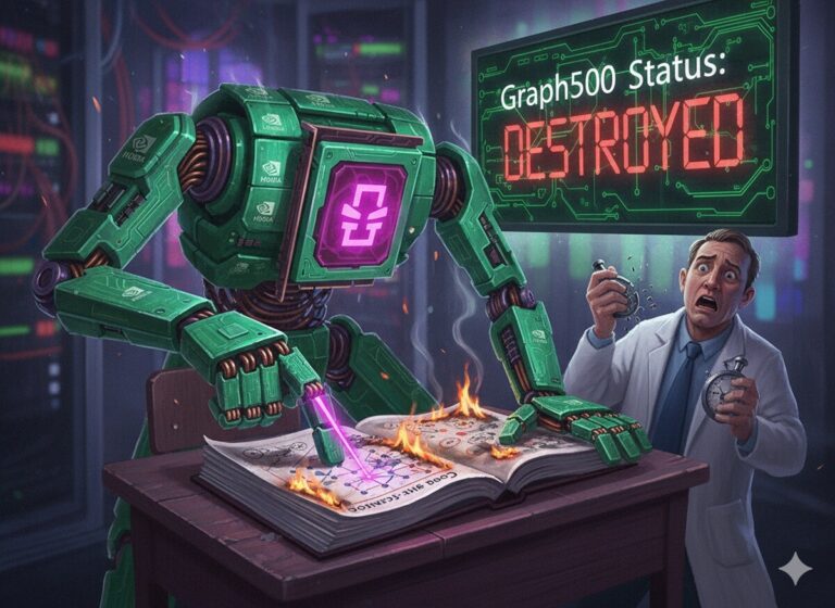 Featured image for nvidia ustanovila rekord graph500 udvoiv proizvoditelnost na klastere iz 8192 gpu