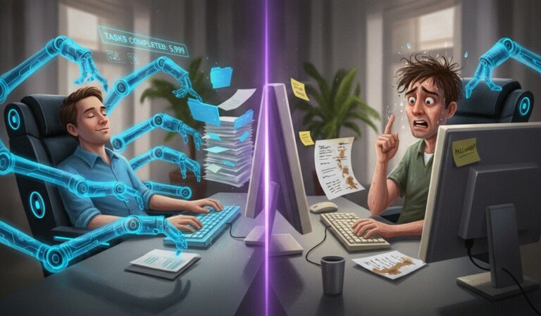 Featured image for openai uvidel 6 kratnuyu raznitsu v produktivnosti polzovatelej s raznoj aktivnostyu ispolzovaniya ii