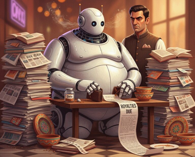 Featured image for v indii hotyat vvesti royalti dlya avtorov kontenta za ego ispolzovanie ii kompaniyami