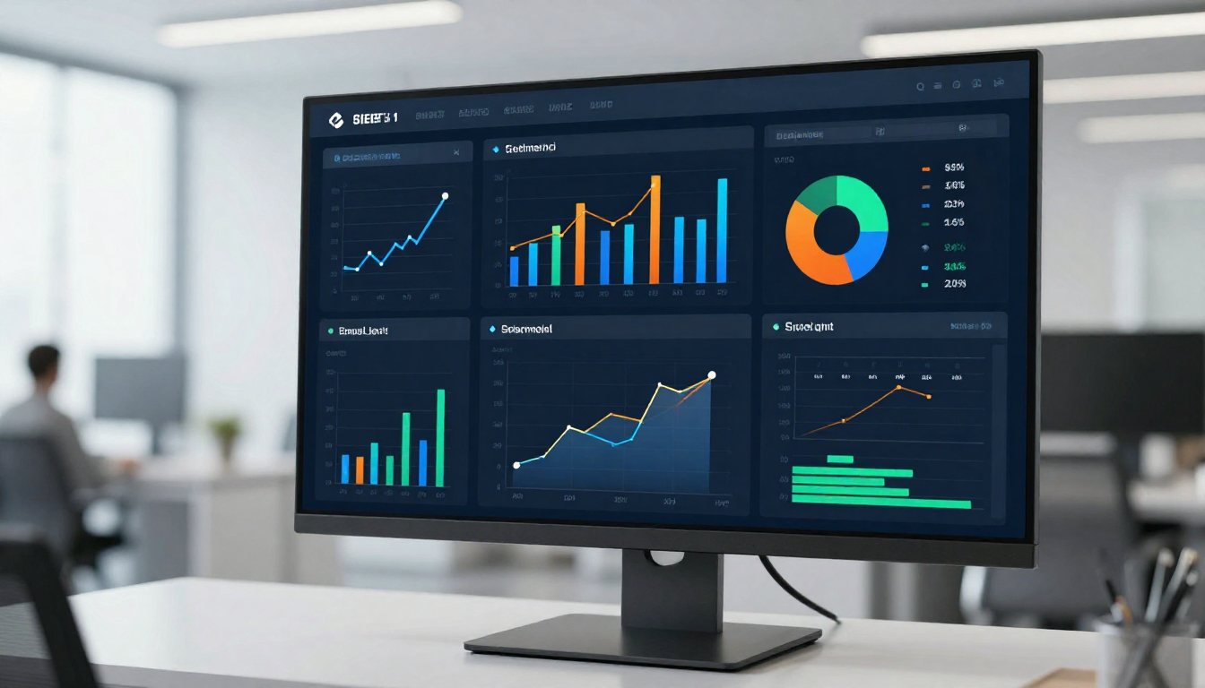 BI-дашборд с графиками и метриками