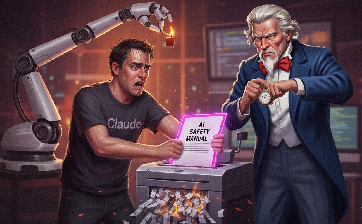 Featured image for anthropic smyagchaet printsipy bezopasnosti ii pod davleniem pentagona