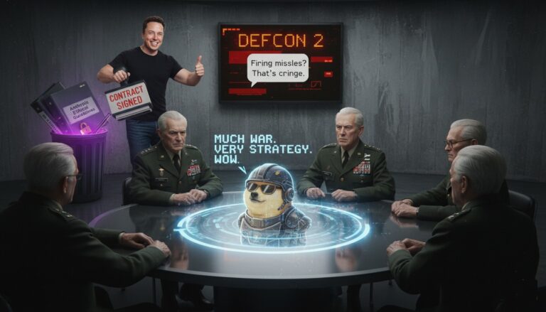 Featured image for pentagon dlya voennogo primeneniya vybral grok na fone raznoglasij s anthropic