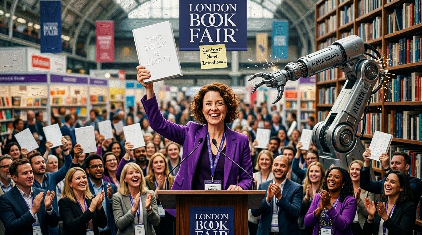 Featured image for 10 tysyach avtorov vypustili pustuyu knigu v znak protesta protiv obucheniya llm na ih trudah