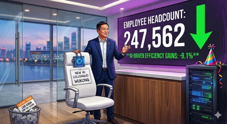 Featured image for alibaba sokrashhaet tret shtata chtoby stat klyuchevym igrokom na rynke ii