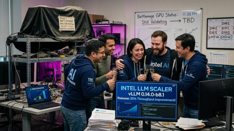 Featured image for intel rasshiryaet podderzhku modelej qwen v steke llm scaler dlya grafiki arc