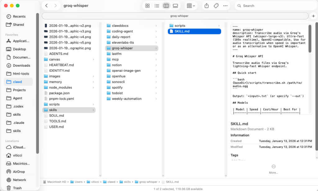 skill для OpenClaw