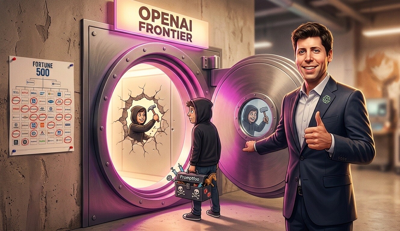 Featured image for openai pogloshhaet platformu po testirovaniyu ii reshenij promptfoo