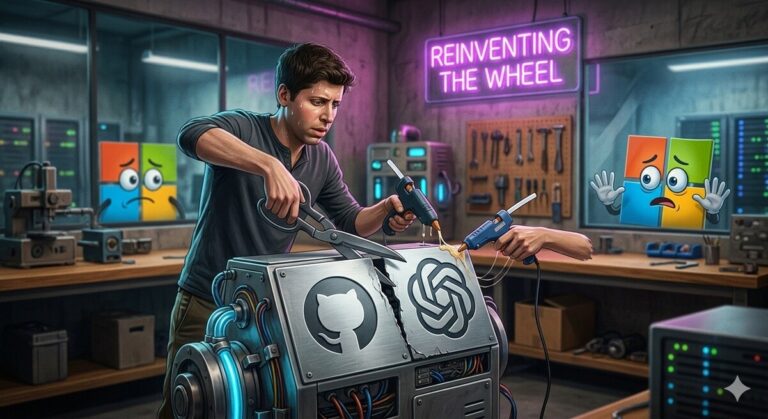 Featured image for openai razrabatyvaet konkurenta platformy github