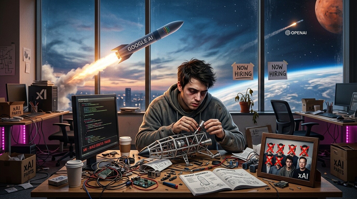 Featured image for posle restrukturizatsii kompanii xai planiruet dognat liderov rynka ii uzhe v 2026 godu