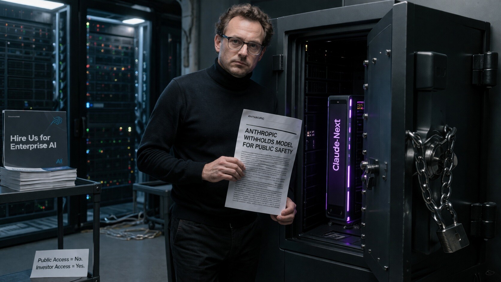 Featured image for anthropic ogranichila dostup k svoej novoj modeli mythos ai iz za riskov bezopasnosti